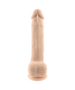 Selopa Natural Feel Flexskin Bendable Dildo With Moving Material 7 In. Light