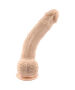 Selopa Natural Feel Flexskin Bendable Dildo With Moving Material 7 In. Light