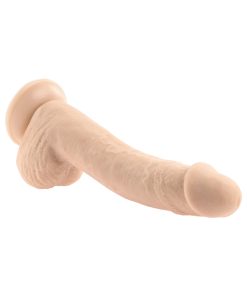 Selopa Natural Feel Flexskin Bendable Dildo With Moving Material 7 In. Light