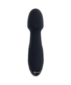 Selopa Power Trip Rechargeable Vibrating Wand Silicone Black
