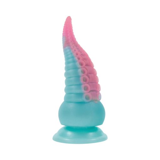 Selopa Stuck On You Rechargeable Vibrating Dildo Silicone Multicolor - Image 4