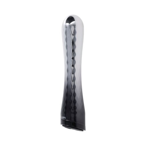 Selopa Silverado Rechargeable Vibrator Abs Plastic & Silicone Silver/Black - Image 3