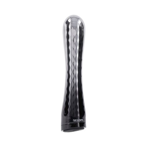 Selopa Silverado Rechargeable Vibrator Abs Plastic & Silicone Silver/Black - Image 6