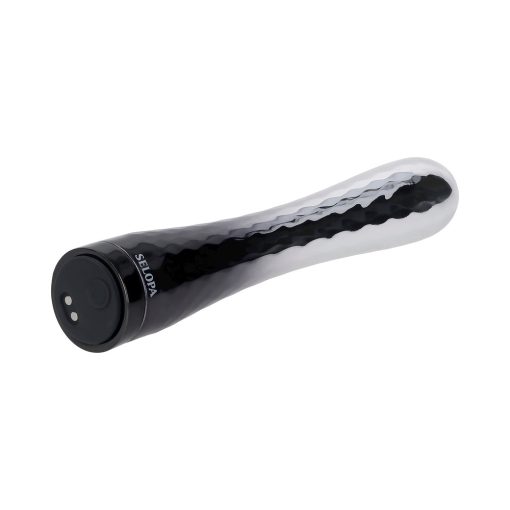 Selopa Silverado Rechargeable Vibrator Abs Plastic & Silicone Silver/Black - Image 8