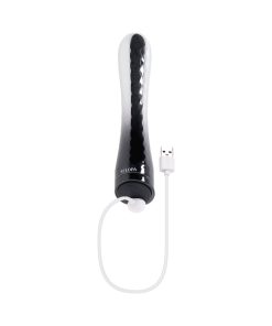 Selopa Silverado Rechargeable Vibrator Abs Plastic & Silicone Silver/Black