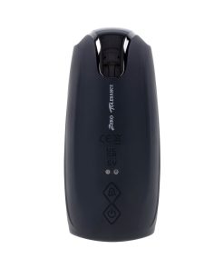 Zero Tolerance Lick The Tip Rechargeable Vibrating Thumping Stroker Silicone Black