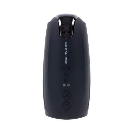 Zero Tolerance Lick The Tip Rechargeable Vibrating Thumping Stroker Silicone Black - Image 3