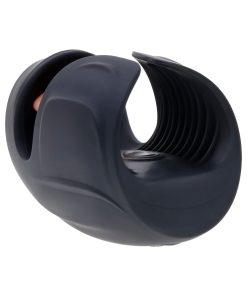 Zero Tolerance Lick The Tip Rechargeable Vibrating Thumping Stroker Silicone Black