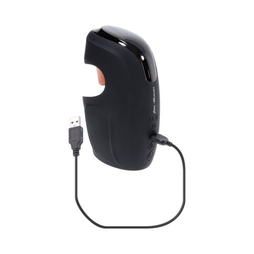 Zero Tolerance Lick The Tip Rechargeable Vibrating Thumping Stroker Silicone Black - Image 10