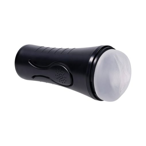 Zero Tolerance Hold Tight Rechargeable Vibrating Squeezeable Cannister Stroker Tpe Black/Clear - Image 10