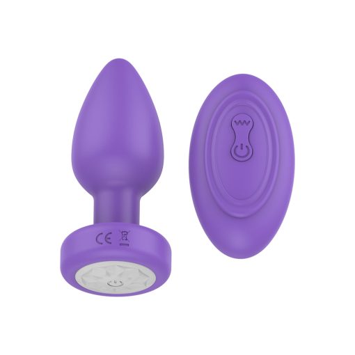 Luv Inc Pr17: Vibrating Plug With Remote Purple - Image 2