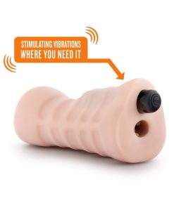 Enlust Destini Vibrating Stroker Beige