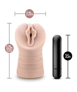 Enlust Destini Vibrating Stroker Beige