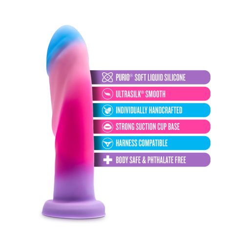 Avant Borealis Dreams 7.75 In. Dildo Cotton Candy - Image 5