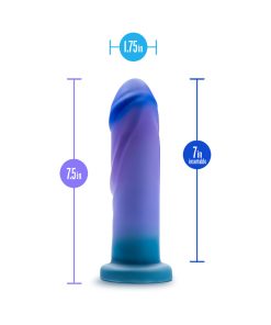 Avant Midnight Rendezvous 7.5 In. Dildo Ocean Blue