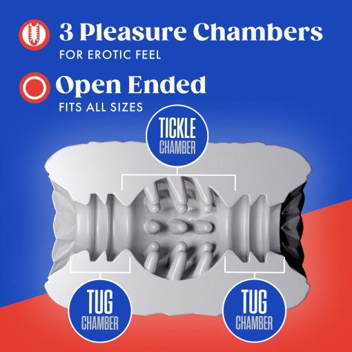 Rize Reakt Self-Lubricating Stroker White - Image 5