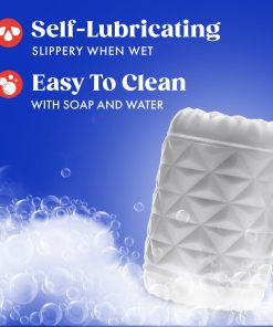 Rize Reakt Self-Lubricating Stroker White