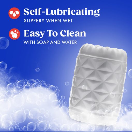 Rize Reakt Self-Lubricating Stroker White - Image 8