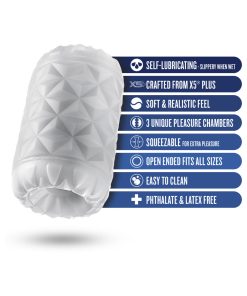 Rize Reakt Self-Lubricating Stroker White