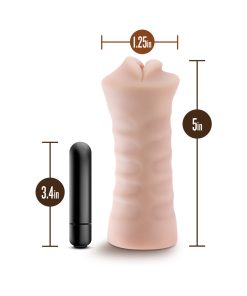 Enlust Nicole Vibrating Stroker Beige