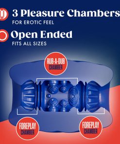 Rize Turbine Self-Lubricating Stroker Blue