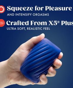 Rize Turbine Self-Lubricating Stroker Blue