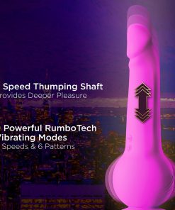 Impressions New York Gyroquake Dildo Purple