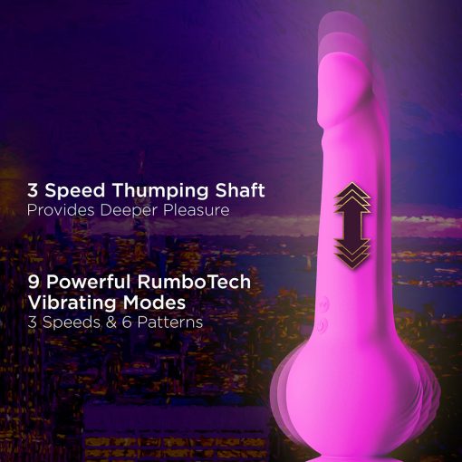 Impressions New York Gyroquake Dildo Purple - Image 7