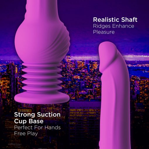 Impressions New York Gyroquake Dildo Purple - Image 8