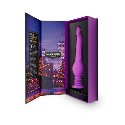 Impressions New York Gyroquake Dildo Purple - Image 10