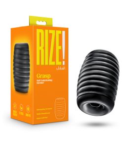 Rize Grasp Self-Lubricating Stroker Black