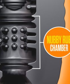 Rize Grasp Self-Lubricating Stroker Black