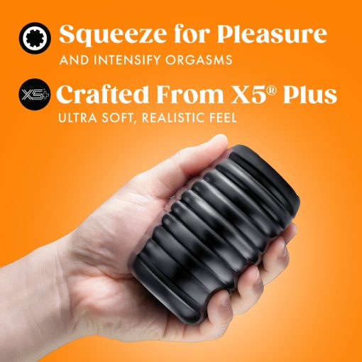 Rize Grasp Self-Lubricating Stroker Black - Image 7