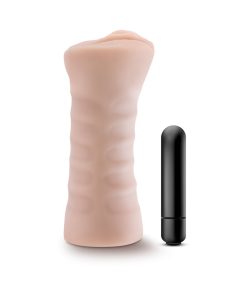 Enlust Ayumi Vibrating Stroker Beige