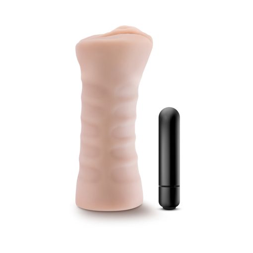 Enlust Ayumi Vibrating Stroker Beige - Image 4