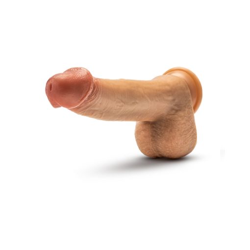 Dr. Skin Silicone Dr. Phillips Thrusting Dildo 8.5 In. Tan - Image 4