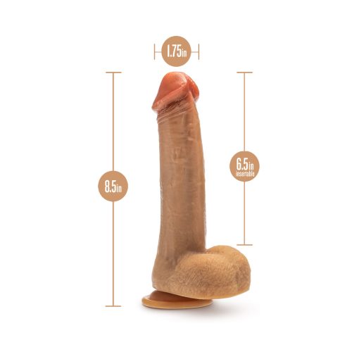 Dr. Skin Silicone Dr. Phillips Thrusting Dildo 8.5 In. Tan - Image 8