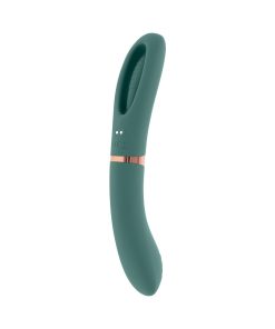 Evolved Chick Flick Rechargeable Vibrator With Flicker Silicone Mint