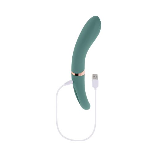 Evolved Chick Flick Rechargeable Vibrator With Flicker Silicone Mint - Image 11