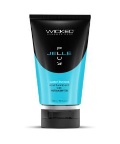 Wicked Jelle Plus Anal Lubricant With Relaxants 4 Oz.