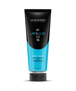 Wicked Jelle Plus Anal Lubricant With Relaxants 8 Oz.