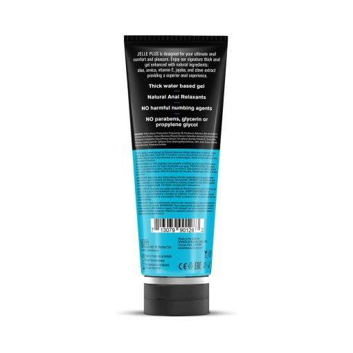 Wicked Jelle Plus Anal Lubricant With Relaxants 8 Oz. - Image 2