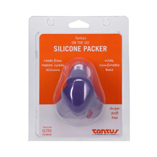 Tantus On The Go Silicone Packer Amethyst (Clamshell) - Image 6