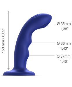 Strap-On-Me Tapping Dildo Wave Night Blue