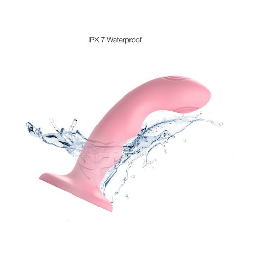 Strap-On-Me Tapping Dildo Wave Coral Pink - Image 6