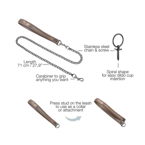 Strap-On-Me Leash And Dildo Ring Kit - Image 2