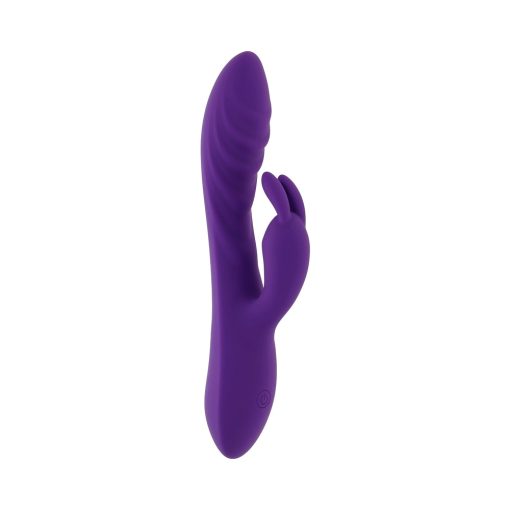 Evolved Wavy Rabbit – Rechargeable Dual Stimulator Vibrator (Purple) - Image 3