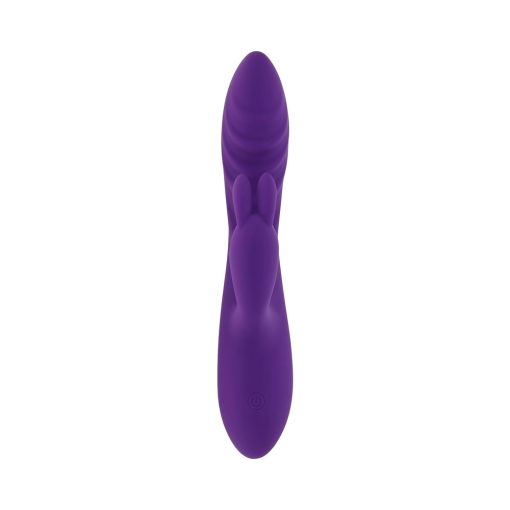 Evolved Wavy Rabbit – Rechargeable Dual Stimulator Vibrator (Purple) - Image 4