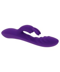 Evolved Wavy Rabbit – Rechargeable Dual Stimulator Vibrator (Purple)