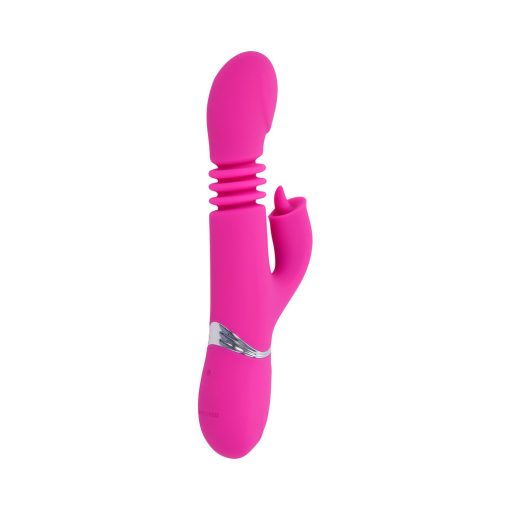 Evolved Pink Dragon Thrusting Dual Vibrator – Rechargeable, Waterproof - Image 8